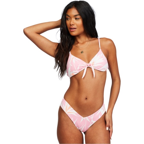 Billabong Another Paradise - Knot Bikini Top & Fiji Cheeky Bottom Set, Small - Picture 5 of 15